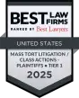 Best Law Firms - National Tier 1 2025 Badge