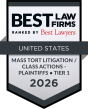 Best Law Firms - National Tier 1 2026 Badge
