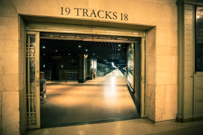 Train Tracks at Grand Central Terminal in NYC